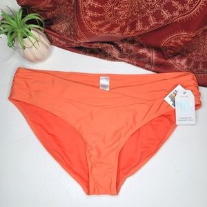 Time and Tru Swim Bottom Orange Size 2X (20W-22W) NWT